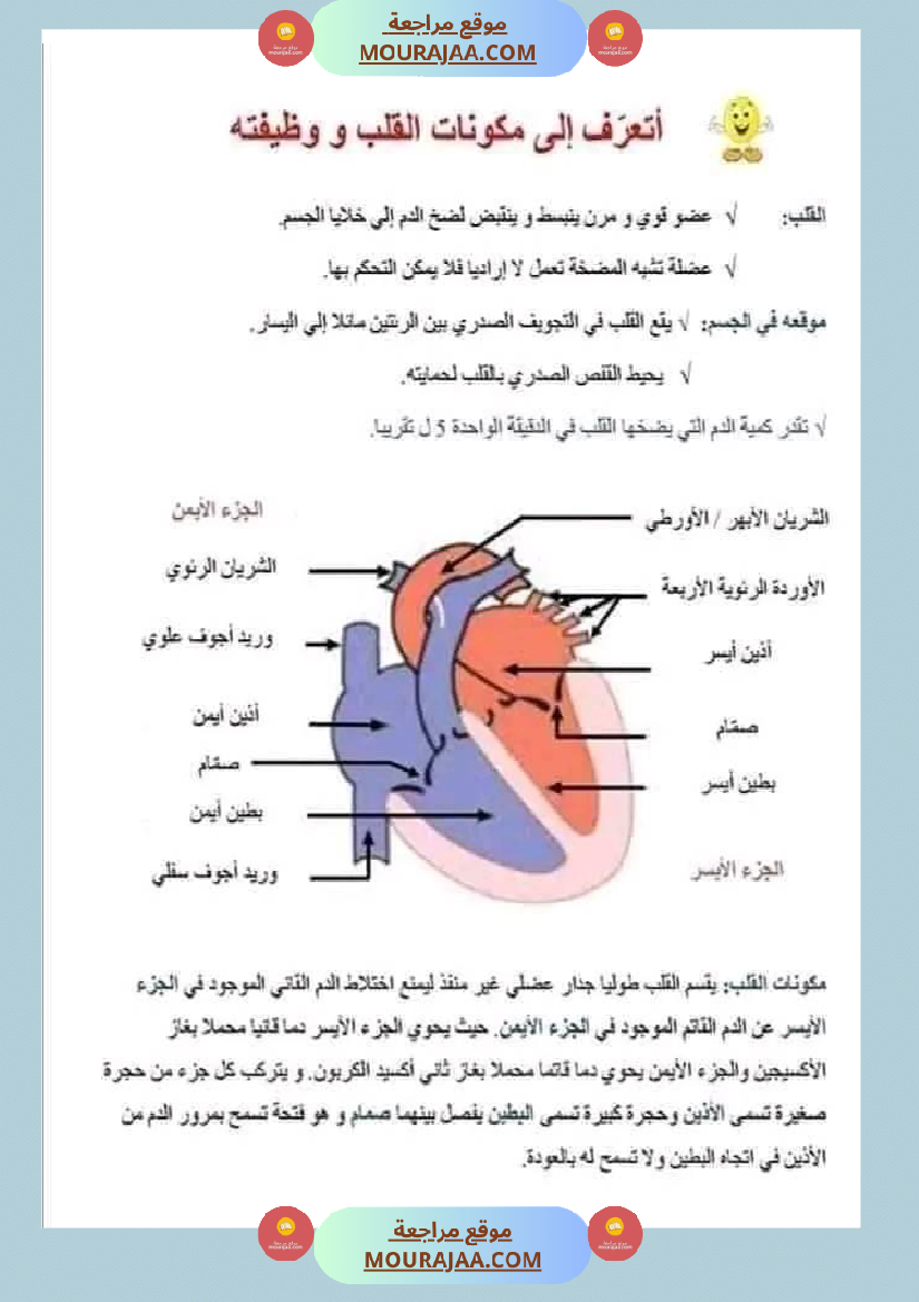 امتحان ايقاظ علمي سنة سادسة ابتدائي الثلاثي الثاني