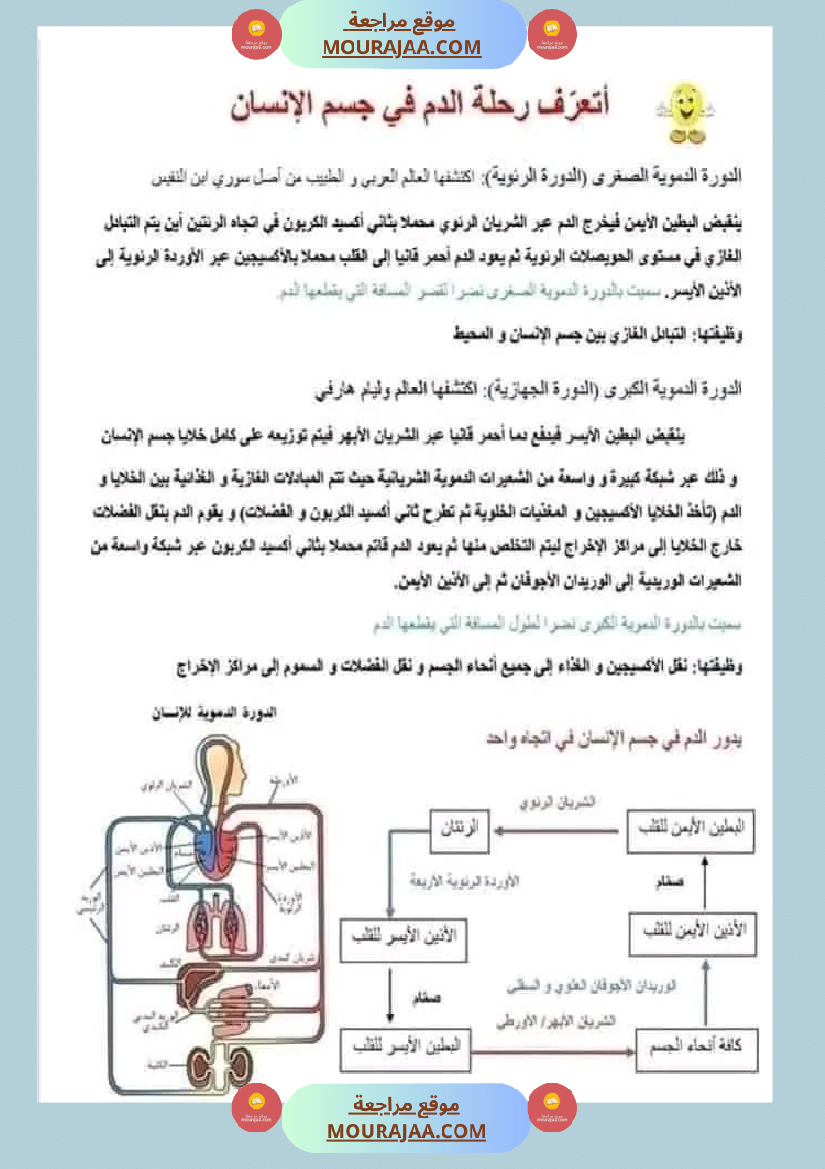 امتحان ايقاظ علمي سنة سادسة ابتدائي الثلاثي الثاني