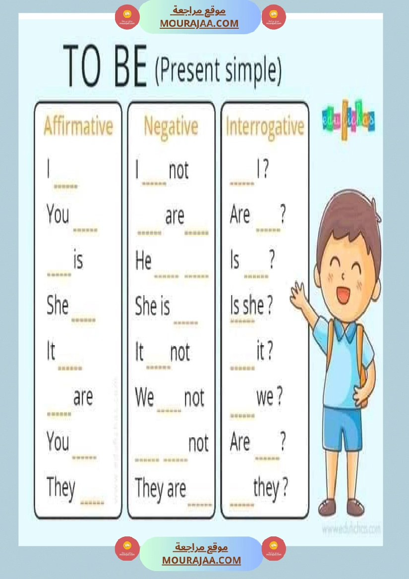 hi english time 6th grade verb to be صفحة 4