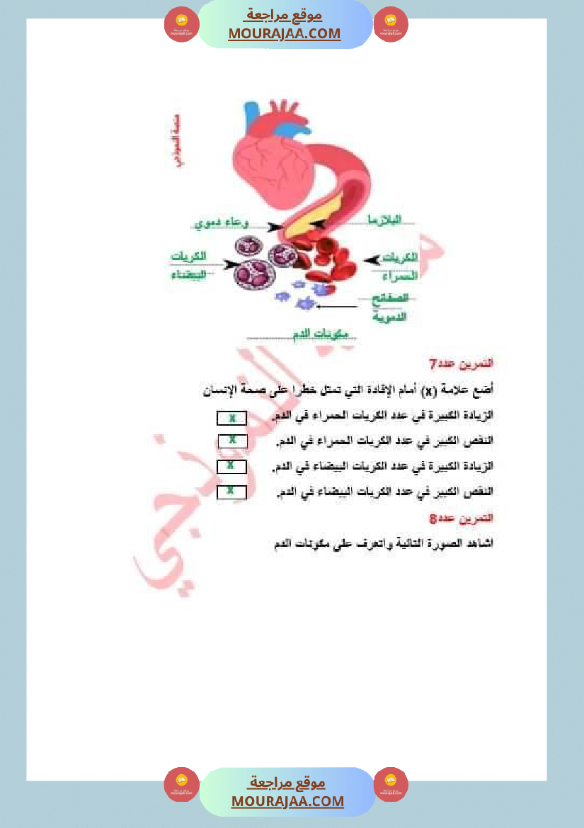 سنة سادسة ايقاظ علمي ثلاثي 2