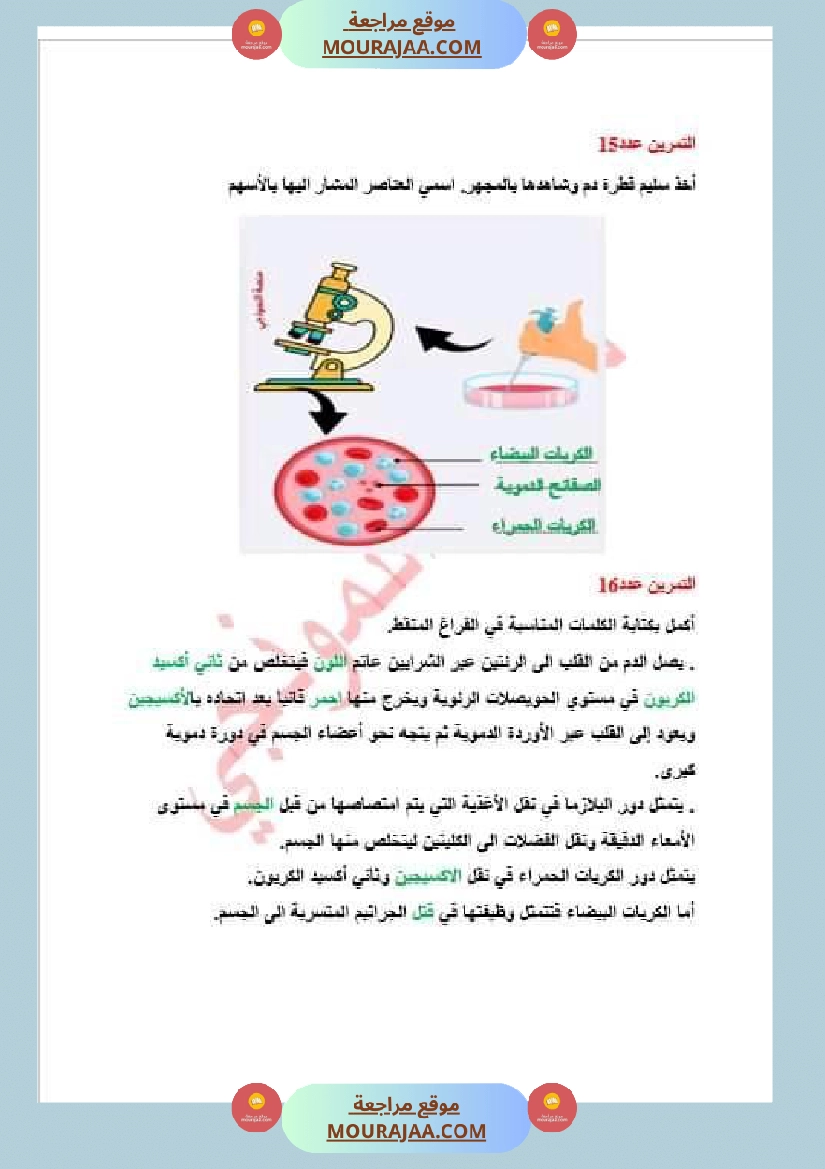 سنة سادسة ايقاظ علمي ثلاثي 2 صفحة 8