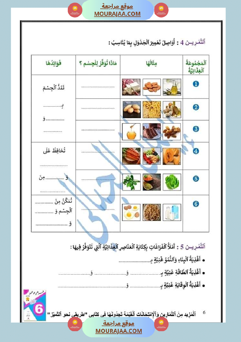 مراجعة الإيقاظ العلمي لتلاميذ سنة السادسة