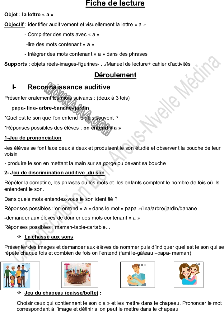 fiche de lecture 3eme methode syllabique