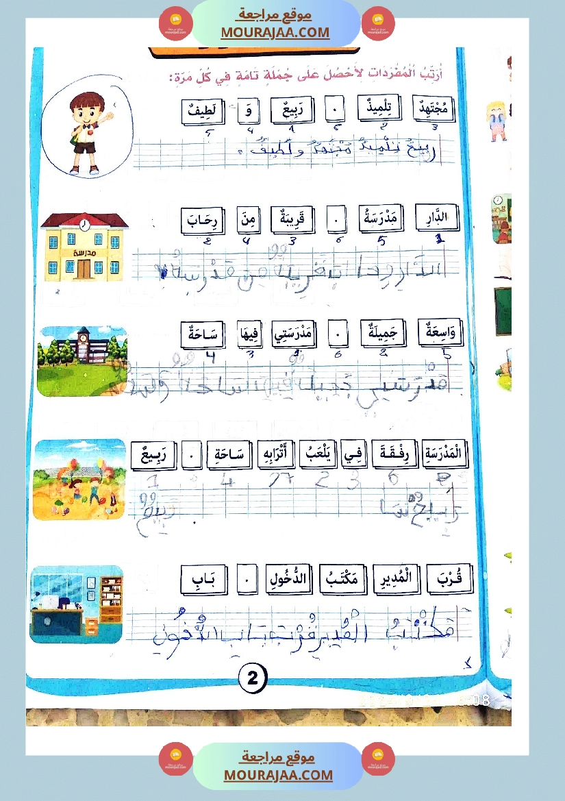 اسرار الانتاج الكتابي سنة اولى