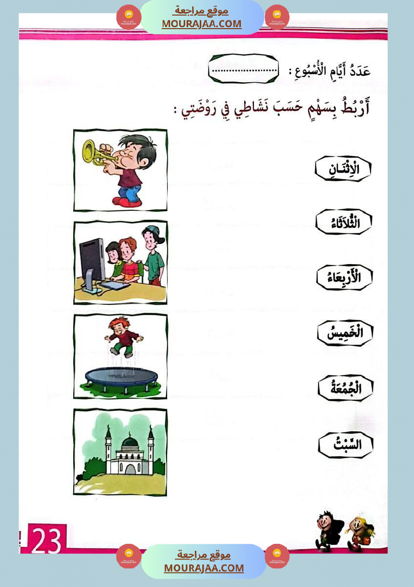 التدرج في الإيقاظ العلمي لاقسام التحضيري