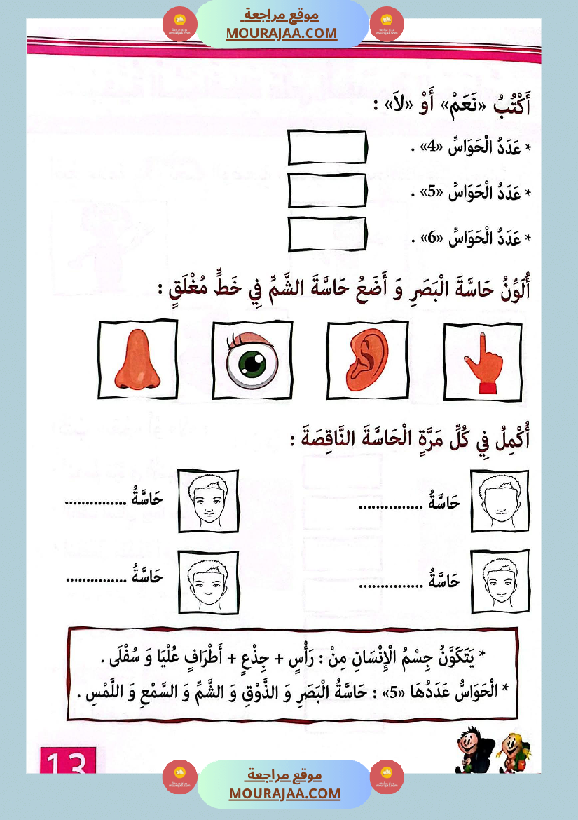 التدرج في الإيقاظ العلمي لاقسام التحضيري