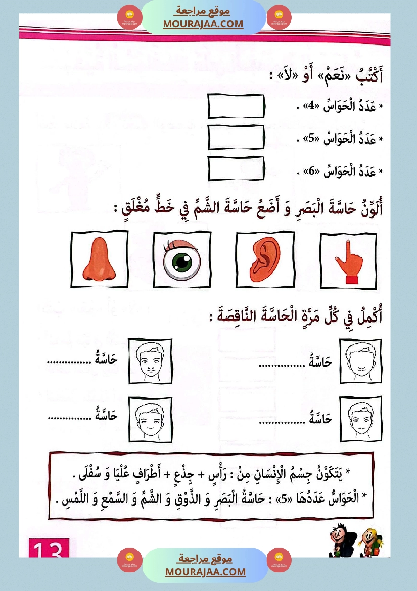 التدرج في الإيقاظ العلمي لاقسام التحضيري