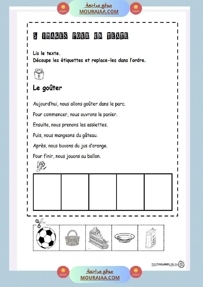 je lis et je colle