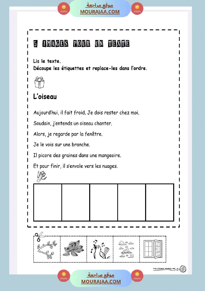 je lis et je colle