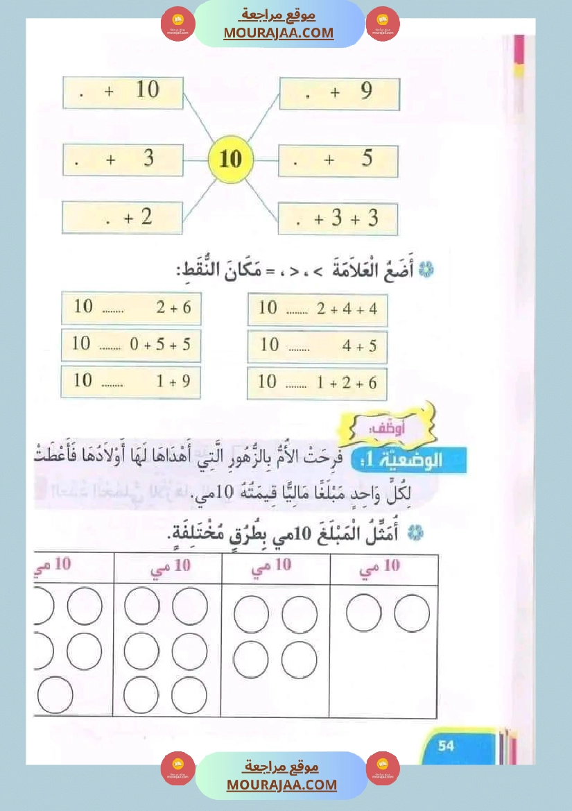 نور المعارف سنة أولى ثلاثي ثاني